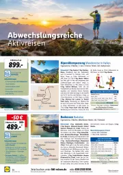 Gazetka promocyjna Lidl - Aktueller Saisonkatalog - Gazetka - ważna od 31.01 do 31.01.2023 - strona 36 - produkty: auer, axe, blume, blumen, Brei, buch, E-Bike, eier, eis, elle, Garten, Heu, inklusivleistungen, italien gardasee, kaffee, kuchen, kurtaxe, lorenz, natur, reis, reiseveranstalter, reiseverlauf, Sport, tee, Ti, tisch, uhr, wasser, wein