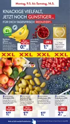 Gazetka promocyjna AldiSud - ALDI Aktuell - Gazetka - ważna od 14.05 do 14.05.2022 - strona 2 - produkty: aldi, banane, bananen, beere, beeren, datteltomaten, eimer, eis, ente, heidelbeere, heidelbeeren, himbeer, himbeere, himbeeren, kartoffel, kartoffeln, kracher, natur, quad, reis, sac, Schal, Schale, speisekartoffeln, Tasche, Ti, tomate, tomaten