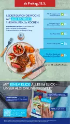 Gazetka promocyjna AldiSud - ALDI Aktuell - Gazetka - ważna od 14.05 do 14.05.2022 - strona 45 - produkty: aldi, alle artikel ohne dekoration, angebot, angebote, blume, blumen, blumenkohl, curry, decke, dekoration, deo, eis, elle, gin, kartoffel, kartoffeln, küche, lachs, pasta, reis, rezept, rezepte, salat, steak, Ti, tisch, tortilla, ZTE