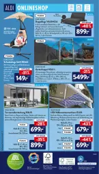 Gazetka promocyjna AldiSud - ALDI Aktuell - Gazetka - ważna od 14.05 do 14.05.2022 - strona 56 - produkty: aldi, auer, beleuchtung, Bona, Clin, drucker, eier, eis, Engel, ente, fernbedienung, Garten, Glastür, Hohlkammerplatte, kerze, latte, Liege, papier, recyclingmaterial, Ria, ring, rückenlehne, Terrassenüberdachung, Ti, wasser