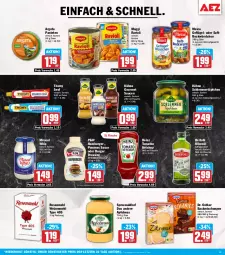 Gazetka promocyjna Aez - Prospekte - Gazetka - ważna od 19.09 do 19.09.2026 - strona 11 - produkty: apfel, apfelmus, backmischung, Backmischungen, bertolli, burger, Dr. Oetker, dressing, eis, flasche, Geflügel, hamburger, heinz, ketchup, Kühne, maggi, mehl, meica, miracel, miracel whip, olive, oliven, olivenöl, pastete, pommes, ravioli, reis, rosen, Rosenmehl, saft, sauce, saucen, schlemmertöpfchen, senf, spreewaldhof, thomy, Ti, tomate, tomaten, tomaten ketchup, Töpfchen, type 405, weizenmehl, würstchen, ZTE