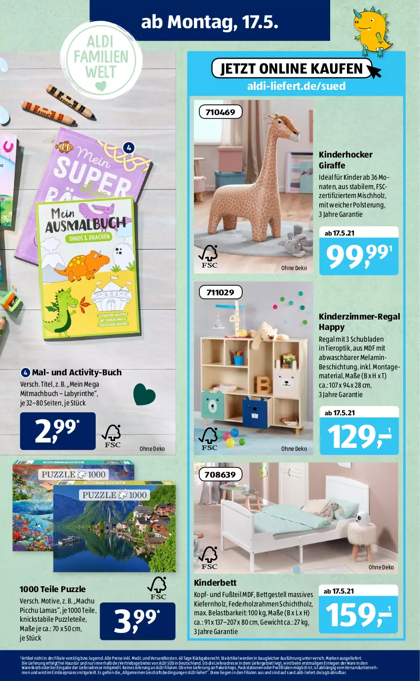 Aktueller Prospekt AldiSud - ALDI Aktuell - von 17.05 bis 22.05.2021 - strona 13