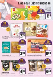 Gazetka promocyjna Edeka - Angebote der Woche - Gazetka - ważna od 25.06 do 25.06.2022 - strona 14 - produkty: angebot, angebote, Becher, creme, deutschlandcard, eis, eiscreme, erde, ferrero, hafer, langnese, langnese eis, LG, Mochi, raffaello, reis, sandwich, Ti, tricolore