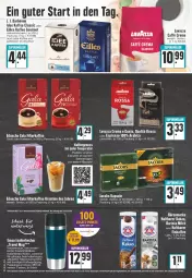 Gazetka promocyjna Edeka - Angebote der Woche - Gazetka - ważna od 25.06 do 25.06.2022 - strona 18 - produkty: angebot, auto, bärenmarke, Becher, bett, beutel, bier, Biere, caffe, darbo, darboven, edelstahl, eduscho, eis, eiskaffee, emsa, filterkaffee, isolierbecher, jacobs, kaffee, kaffeegenuss, kakao, lavazza, milch, nuss, rezept, rezepte, tee, Ti