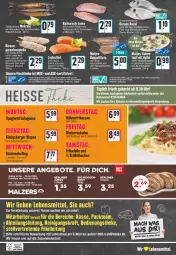 Gazetka promocyjna Edeka - Angebote der Woche - Gazetka - ważna od 25.06 do 25.06.2022 - strona 32 - produkty: angebot, angebote, apfel, aqua, berliner, bio, braten, brot, deka, Dorade, dorade royal, eier, eis, elle, ente, filet, fisch, fische, Fischer, garnelen, grill, küche, lachs, lachsfilet, matjes, nuss, papier, Rotbarsch, rotbarschfilet, rwe, sahne, sauce, Schere, Spezi, telefon, Ti, uhr