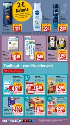 Gazetka promocyjna Rewe - Prospekte - Gazetka - ważna od 23.11 do 23.11.2024 - strona 20 - produkty: Abba, aust, auto, Bau, creme, deo, deospray, duschgel, felix, Hundetrockennahrung, je 50-ml-tiegel, katzennahrung, Nassnahrung, nivea, Q10, rwe, Schal, Schale, sensodyne, shampoo, sheba, sofortrabatt, Sport, Stier, Tagespflege, telefon, Ti, tisch, Trockennahrung, zahncreme