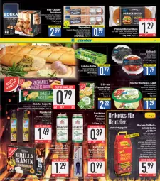 Gazetka promocyjna E Center - Angebote der Woche - Gazetka - ważna od 27.05 do 27.05.2023 - strona 9 - produkty: antipasti, asti, auer, baguette, Becher, beutel, briketts, buch, burger, butter, champignon, champignons, Clin, eis, Elektro, ente, Feuerzeug, flasche, geback, Germ, grill, grillholzkohle, Holz, holzkohle, Kamin, Käse, Kraut, kräuter, kräuter-butter, kräutern, krone, lamm, mac, meersalz, natur, nuss, Ofen, olive, oliven, omega, Omega-3, pfanne, pfannen, pils, pilsener, premium pils, reis, salat, salz, Semmel, steinofen, Streichzart, super-knüller, Ti, und pfanne, WICK, wolle, ZTE