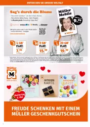 Gazetka promocyjna Mueller - Müller Prospekt - Gazetka - ważna od 07.05 do 07.05.2022 - strona 6 - produkty: angebot, auto, blume, buch, debitel, decke, eis, elle, erde, gutschein, LG, mobilcom-debitel, Müller, Rauch, reis, sim, telefon, Ti, tisch