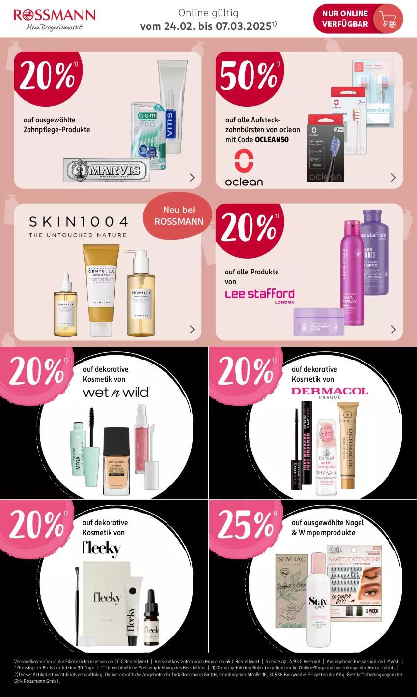 Aktueller Prospekt Rossmann - Prospekte - von 24.02 bis 07.03.2025 - strona 3 - produkty: angebot, angebote, bürste, bürsten, eis, elle, kosmetik, LG, ndk, reis, teller, Ti, versandkostenfrei, wedel, zahnbürste, zahnbürsten, ZTE