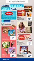 Gazetka promocyjna AldiSud - NÄCHSTE WOCHE - Gazetka - ważna od 19.08 do 19.08.2023 - strona 32 - produkty: aldi, Becher, butter, buttermilch, eis, eiskonfekt, ente, frucht, hörnchen, kirsch, kirsche, milch, nuss, reis, Ria, sandwich, spaghetti, Spezi, Ti, vanille, Waffelhörnchen, zitrone