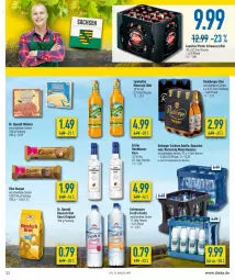 Gazetka promocyjna Diska - Prospekte - Gazetka - ważna od 19.03 do 19.03.2022 - strona 11 - produkty: Alwa, auer, Berger, bier, brot, burger, elle, flasche, gin, korn, lichtenauer, likör, maracuja, mineralwasser, Oblaten, radeberger, russisch brot, sac, wasser