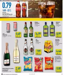 Gazetka promocyjna Diska - Prospekte - Gazetka - ważna od 19.03 do 19.03.2022 - strona 12 - produkty: alkohol, Becher, Becherovka, bier, brillant sekt, chips, crunchips, desperados, drink, Effect, energy drink, fanta, flasche, gin, hero, irish whiskey, jameson, limo, limonade, lorenz, lorenz crunchips, Mezzo Mix, sekt, söhnlein, söhnlein brillant, sprite, tequila, Ti, whiskey