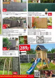 Gazetka promocyjna Bauhaus - Prospekte - Gazetka - ważna od 02.07 do 02.07.2022 - strona 27 - produkty: Bau, braun, Draht, Holz, pflanze, pflanzen, reifen, rel, Ria, Schaukel, Ti, tisch