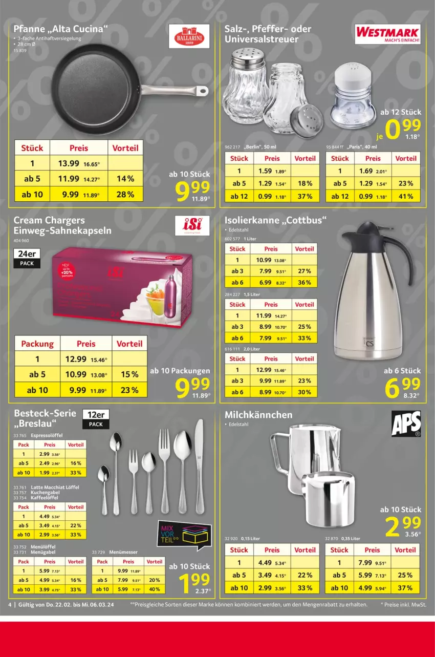 Aktueller Prospekt Selgros - Nimm mehr, zahl weniger - von 22.02 bis 06.03.2024 - strona 4 - produkty: eis, mac, reis