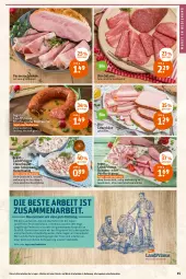 Gazetka promocyjna Tegut - Angebote der Woche - Gazetka - ważna od 22.01 do 22.01.2022 - strona 17 - produkty: angebot, angebote, bio, Bio-Salami, braten, dekoration, eis, ente, farmerschinken, fleisch, fleischsalat, geback, gewürz, honig, Käse, kräuter, landprimus, leberkäs, leberkäse, mac, Mett, mettwurst, pfeffer, ring, saft, salami, salat, schinken, Ti, Tiere, WICK, wurst