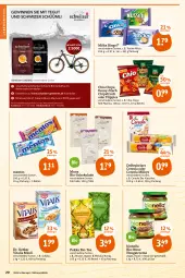 Gazetka promocyjna Tegut - Angebote der Woche - Gazetka - ważna od 22.01 do 22.01.2022 - strona 22 - produkty: beutel, bio, bohne, bohnen, bohnenkaffee, chio chips, chips, chipsfrisch, creme, debeukelaer, Dr. Oetker, E-Bike, flippies, funny-frisch, honig, ingwer, kaffee, lebensmittel, mentos, milch, milka, müsli, Nougatcreme, nuk, nuss, paprika, riegel, schoko, schokolade, tee, tender, Ti, vita, vitalis, vitalis müsli, zitrone