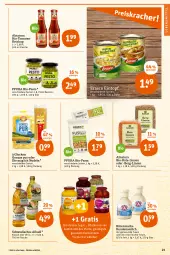 Gazetka promocyjna Tegut - Angebote der Woche - Gazetka - ważna od 22.01 do 22.01.2022 - strona 23 - produkty: bärenmarke, basilico, beko, bio, eintopf, erasco, flasche, Gläser, ketchup, kondensmilch, Konserven, lebensmittel, linsen, milch, natur, natura, nudel, nudeln, nuss, obst, olive, pasta, pesto, Ti, tomate, tomaten, tomatenketchup, topf