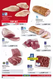 Gazetka promocyjna Metro - Food-Nonfood - Gazetka - ważna od 29.01 do 29.01.2025 - strona 4 - produkty: beef, braten, brustfilet, coupon, eis, filet, fleisch, gulasch, hähnchenbrust, hähnchenbrustfilet, kasseler, küche, Küchen, lachs, lamm, Metro, rind, rinder, roastbeef, Schal, Schale, schwein, schweine, schweinenacken, tafelspitz, Ti, vom schweinenacken, wein, weine