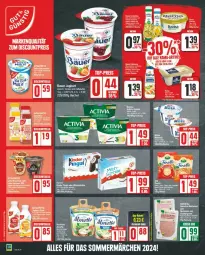 Gazetka promocyjna Edeka - Prospekte - Gazetka - ważna od 29.06 do 29.06.2024 - strona 8 - produkty: almette, auer, Bau, Bauer, Becher, creme, discount, eis, joghur, joghurt, Mett, rama, rama cremefine, reis, top-preis