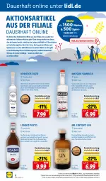 Gazetka promocyjna Lidl - Beste Weine für jeden Anlass - Gazetka - ważna od 30.09 do 30.09.2022 - strona 8 - produkty: aperitif, asti, auer, berliner, drink, drinks, eis, gewürz, gin, gutschein, Heu, italiamo, kräuter, likör, mac, ndk, ouzo, rwe, sambuca, Spezi, spirituosen, Ti, tisch, wasser, wein, weine