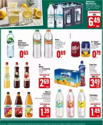 Gazetka promocyjna Edeka - Prospekte - Gazetka - ważna od 10.08 do 10.08.2024 - strona 20 - produkty: Alwa, Blüte, Cap, capri-sun, flasche, frucht, fruchtsaft, gin, Hohes C, Holz, mac, mineralwasser, orange, orangen, orangensaft, saft, schweppes, sirup, vitrex, volvic, wasser, Yo