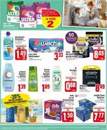 Gazetka promocyjna Edeka - Prospekte - Gazetka - ważna od 10.08 do 10.08.2024 - strona 25 - produkty: batterie, batterien, colorwaschmittel, deutschlandcard, duschgel, eis, flasche, katzennahrung, Kuschelweich, longlife, papier, Rasierklinge, rasierklingen, reis, schauma, schauma shampoo, shampoo, shampoo oder spülung, spülung, toilettenpapier, waschmittel, weichspüler, wilkinson