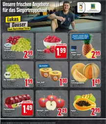 Gazetka promocyjna Edeka - Prospekte - Gazetka - ważna od 10.08 do 10.08.2024 - strona 4 - produkty: ananas, Elan, kiwi, Nektar, nektarinen, nuss, Papaya, Ti