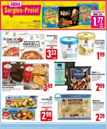 Gazetka promocyjna Edeka - Prospekte - Gazetka - ważna od 10.08 do 10.08.2024 - strona 8 - produkty: Becher, beutel, butter, coppenrath, Croissant, croissants, eis, fisch, fischstäbchen, iglo, Kaiser, Kaisersemmel, Käse, kuchen, Lust auf Kuchen, mozzarella, nuii, Ofen, pizza, rel, Semmel, steinofen, Ti