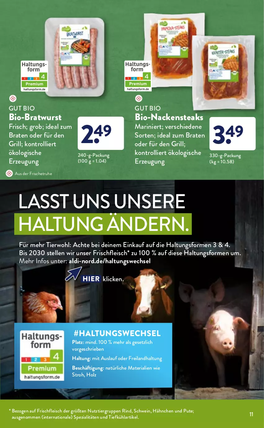 Aktueller Prospekt Aldi Nord - Bio-Sortiment - von 21.08 bis 31.08.2021 - strona 11