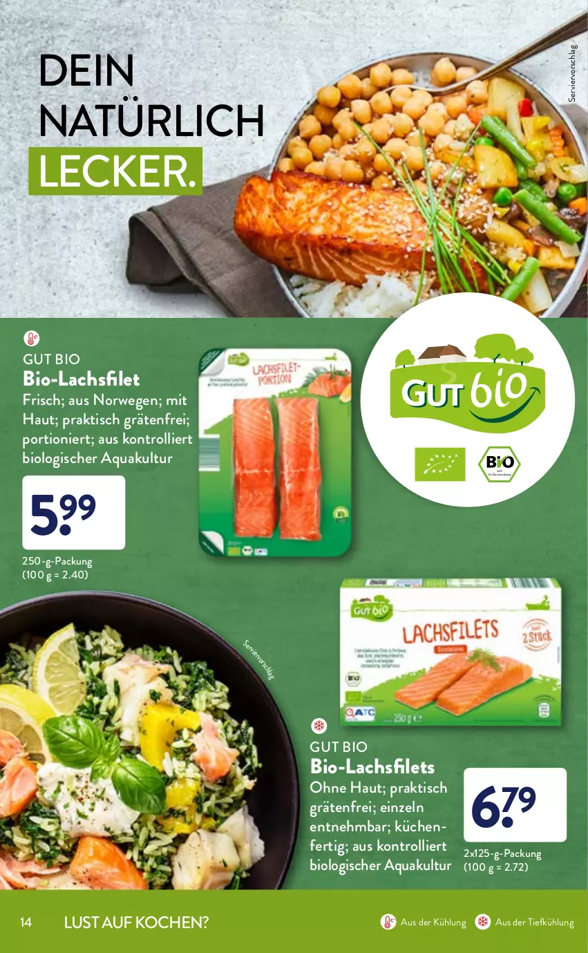 Aktueller Prospekt Aldi Nord - Bio-Sortiment - von 21.08 bis 31.08.2021 - strona 14