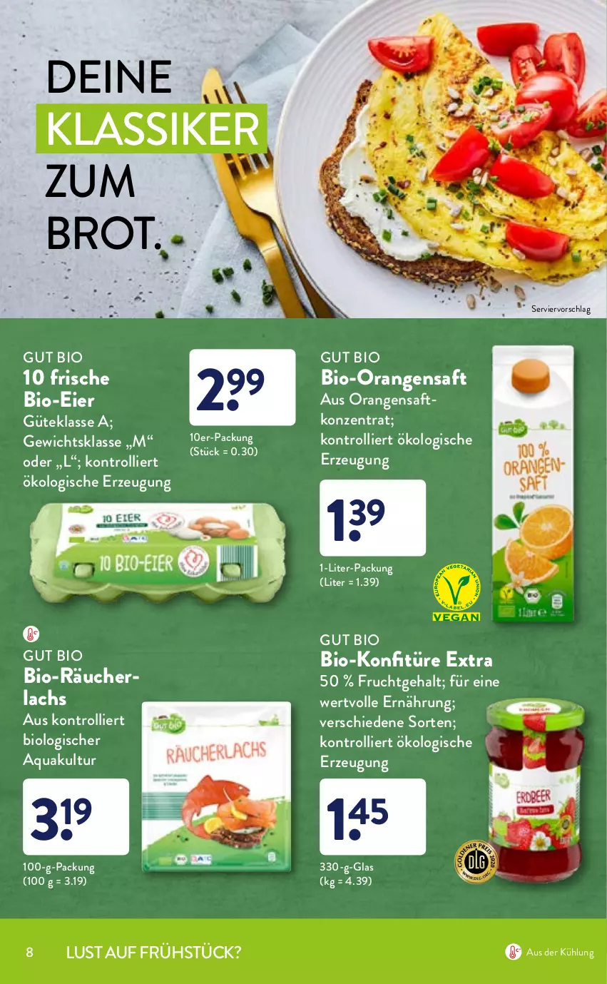 Aktueller Prospekt Aldi Nord - Bio-Sortiment - von 21.08 bis 31.08.2021 - strona 8