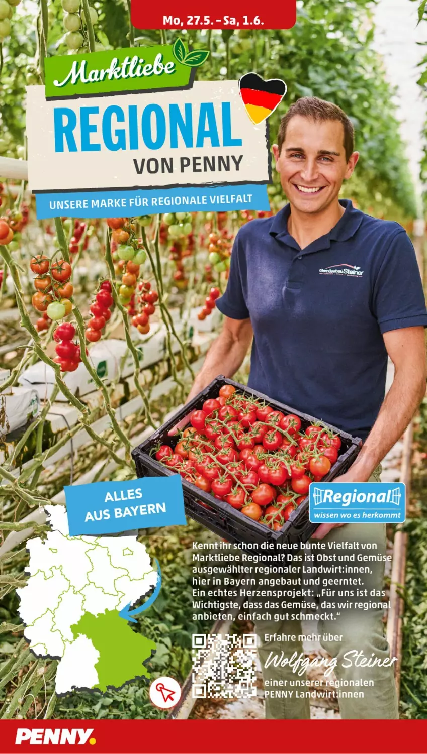 Aktueller Prospekt Penny - Prospekte - von 27.05 bis 01.06.2024 - strona 10 - produkty: Bau, obst, Ti