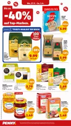 Gazetka promocyjna Penny - Prospekte - Gazetka - ważna od 01.06 do 01.06.2024 - strona 20 - produkty: bellacrema, Cap, cappuccino, cin, dolce gusto, Dr. Oetker, gelierzucker, intenso, jacobs, kaffee, kaffeepads, konfitüre, landliebe, melitta, nescafe, zucker