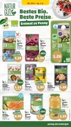 Gazetka promocyjna Penny - Prospekte - Gazetka - ważna od 01.06 do 01.06.2024 - strona 37 - produkty: apfel, beere, beeren, bio, filet, kokos, kokosmilch, lachs, lachsfilet, milch, natur, riegel, Ti, waffeln