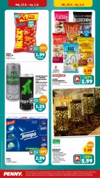 Gazetka promocyjna Penny - Prospekte - Gazetka - ważna od 01.06 do 01.06.2024 - strona 6 - produkty: dry gin, eis, gin, lorenz, Reinigung, reinigungstücher, Schal, Tempo, Ti, tonic, tücher, vodka, wodka