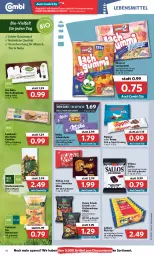 Gazetka promocyjna Combi - Prospekte - Gazetka - ważna od 23.04 do 23.04.2022 - strona 16 - produkty: Amber, angebot, angebote, beutel, bio, chips, cookie, cookies, discount, eis, ente, erbsen, Funny Frisch, hafer, kichererbsen, Kichererbsen Chips, kitkat, lachgummi, lambertz, lebensmittel, leibniz, linsen, lion, mac, mais, milka, milka schokolade, natur, Nimm 2, nippon, reis, schoko, schokolade, smarties, snack, studentenfutter, Ti