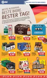 Gazetka promocyjna Combi - Prospekte - Gazetka - ważna od 23.04 do 23.04.2022 - strona 20 - produkty: Astra, auer, bier, Biere, eis, elle, gin, grevensteiner, Handtasche, holsten, holsten pilsener, köstritzer, mais, pils, pilsener, pril, steiner, störtebeker, Tasche, Ti, urtyp