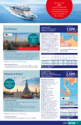 Gazetka promocyjna Aldi Nord - ALDI Reisen - Gazetka - ważna od 30.06 do 30.06.2023 - strona 15 - produkty: aldi, Bad, balkonkabine, buch, eis, getränk, getränke, inklusivleistungen, lays, meerblickkabine, muscat, reis, reiseverlauf, tender, Ti, tisch, weihnachten
