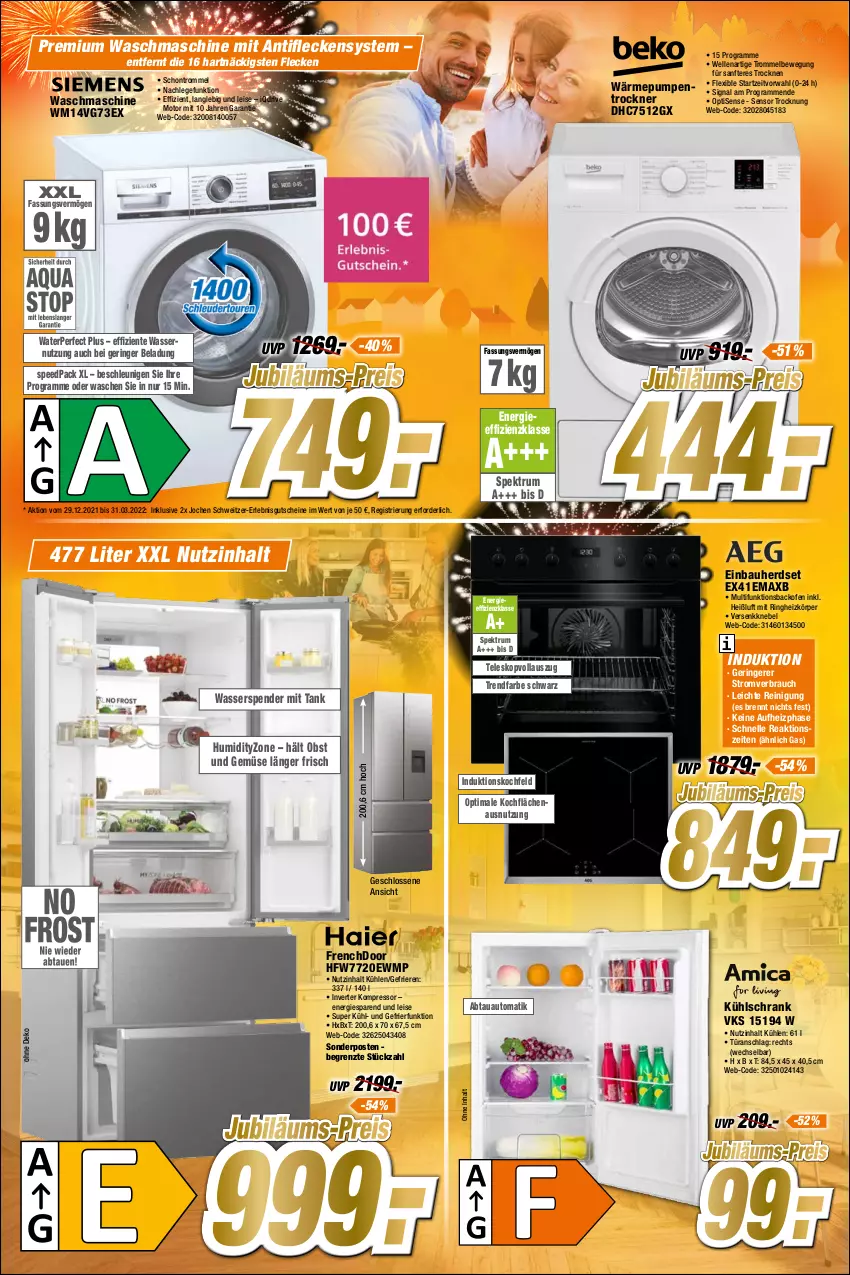 Aktueller Prospekt Expert Bonn - Prospekte - von 12.01 bis 18.01.2022 - strona 2 - produkty: abtauautomatik, auto, backofen, Bau, einbauherd, einbauherdset, eis, elle, ente, gefu, gutschein, gutscheine, herdset, induktionskochfeld, Jubiläums, kochfeld, kompressor, kühlschrank, obst, Obst und Gemüse, Ofen, Rauch, Reinigung, reis, ring, rum, Schrank, Signal, sonderposten, spee, Spektrum, Teleskop, Ti, Trockner, trommel, und gemüse, wärmepumpentrockner, waschmaschine, wasser, ZTE