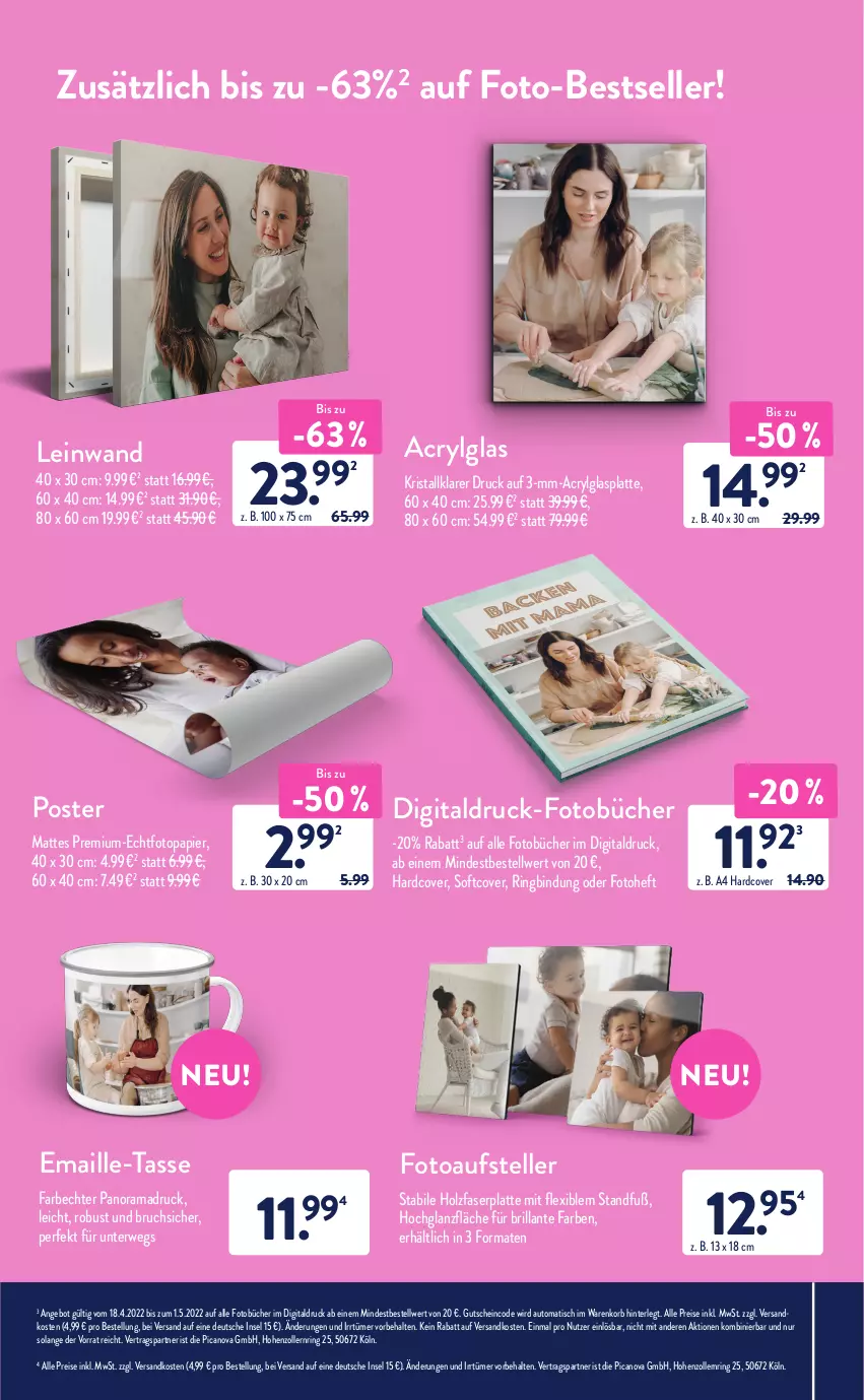 Aktueller Prospekt AldiSud - ALDI Aktuell - von 19.04 bis 23.04.2022 - strona 25 - produkty: angebot, auto, eis, elle, glasplatte, gutschein, hochglanz, Holz, korb, latte, LG, maille, ndk, papier, rama, reis, ring, rwe, tasse, teller, Ti, tisch