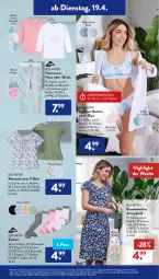 Gazetka promocyjna AldiSud - ALDI Aktuell - Gazetka - ważna od 23.04 do 23.04.2022 - strona 13 - produkty: alle artikel ohne dekoration, Bau, baumwolle, dekoration, dell, eis, elle, gin, hose, kleid, Kleidung, Mode, Ria, shirt, shirts, slip, slips, socken, Stier, T-Shirt, Ti, tisch, wolle, ZTE