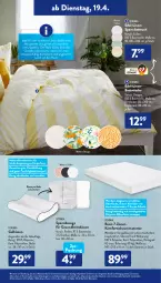 Gazetka promocyjna AldiSud - ALDI Aktuell - Gazetka - ważna od 23.04 do 23.04.2022 - strona 15 - produkty: alle artikel ohne dekoration, Bau, baumwolle, bett, Betttuch, bettwäsche, decke, dekoration, dormia, eis, elle, Gesundheit, gin, kissen, kleid, Kleidung, komfortschaummatratze, kopfkissen, latte, Liege, matratze, Ria, Schaummatratze, spannbetttuch, Sport, Ti, tuc, wolle, ZTE