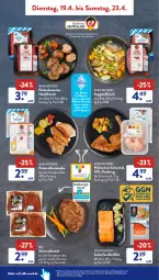 Gazetka promocyjna AldiSud - ALDI Aktuell - Gazetka - ważna od 23.04 do 23.04.2022 - strona 5 - produkty: aldi, alle artikel ohne dekoration, brustfilet, dekoration, eis, elle, filet, fleisch, forelle, gewürz, hackfleisch, hähnchen-schenkel, henkel, lachs, pute, putenbrust, putenbrustfilet, reis, rel, rind, schenkel, schwein, schweine, schweinenacken, steak, steaks, suppe, suppen, suppenfleisch, Ti, wein, weine, xxl-packung, ZTE