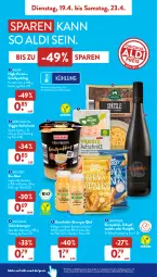 Gazetka promocyjna AldiSud - ALDI Aktuell - Gazetka - ważna od 23.04 do 23.04.2022 - strona 7 - produkty: aldi, alle artikel ohne dekoration, aufschnitt, Becher, bio, chili, dekoration, dornfelder, eier, eierspätzle, eis, flasche, Grießpudding, Holz, ingwer, Käse, meersalz, nudel, nudeln, pudding, reis, rotwein, salz, snack, snacks, Sun Snacks, Ti, veggie, wein, ZTE