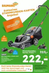 Gazetka promocyjna  - Gazetka - ważna od 13.04 do 13.04.2024 - strona 18 - produkty: akku, angebot, Bau, Brei, eis, ladegerät, rasen, rasenmäher, reis, Ti