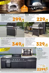 Gazetka promocyjna  - Gazetka - ważna od 13.04 do 13.04.2024 - strona 3 - produkty: Bau, edelstahl, eis, gasgrill, grill, grillfläche, grillrost, küche, kühlschrank, Ofen, piezo-zündung, pizza, Pizzaofen, reis, schlauch, Schrank, thermometer, Ti, tisch, Wanne, wasser