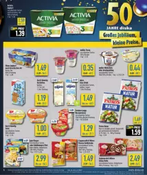 Gazetka promocyjna Diska - Gazetka - ważna od 01.06 do 01.06.2024 - strona 5 - produkty: activia, alpro, aufstrich, Becher, brot, brotaufstrich, coppenrath, drink, eis, feinkost, filegro, filet, froop, Goldstücke, honig, iglo, joghur, joghurt, kaffee, Käse, kräuter, leine, LG, milch, Müller, müller froop, natur, patros, Popp, reis, sahne, salat, salz, soya, tee, Ti