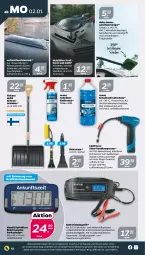 Gazetka promocyjna Netto - Woche 1 - Gazetka - ważna od 07.01 do 07.01.2023 - strona 12 - produkty: akku, auer, auto, batterie, batterien, beleuchtung, easymaxx, eis, Eiskratzer, Elektro, elle, fiskars, flasche, gin, kompressor, kraft, ladegerät, latte, led-beleuchtung, Luftentfeuchter, mikrofaser, mit led-beleuchtung, ndk, reiniger, reis, rwe, sac, Scheibenfrostschutz, Scheibenreiniger, Ti, tisch, ZTE