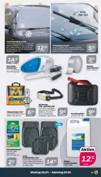 Gazetka promocyjna Netto - Woche 1 - Gazetka - ważna od 07.01 do 07.01.2023 - strona 13 - produkty: adapter, adblue, akku, auto, benzinkanister, Brei, dunlop, eis, elle, ente, Fahrrad, handstaubsauger, Lampe, LG, Magnets, reifen, Reinigung, Ria, schlauch, staubsauger, teppich, teppiche, Ti, weber