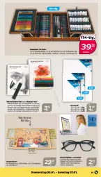Gazetka promocyjna Netto - Woche 1 - Gazetka - ważna od 07.01 do 07.01.2023 - strona 19 - produkty: Bleistift, bleistifte, Brille, computer, eis, farbstifte, koffer, LG, papier, Pinsel, pute, Puzzle, Radiergummi, schubladen, smartphone, smartphones, stifte, tablet, Tablets, Ti, tisch, wasser, zeichenblock